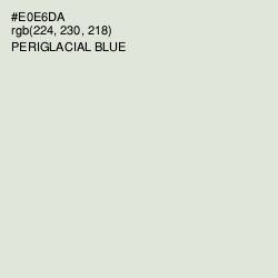 #E0E6DA - Periglacial Blue Color Image